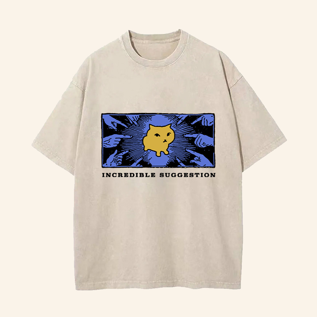 Cat Incredible Suggestion T-Shirt Brilliant Idea Shirt Gifts For Car Lovers