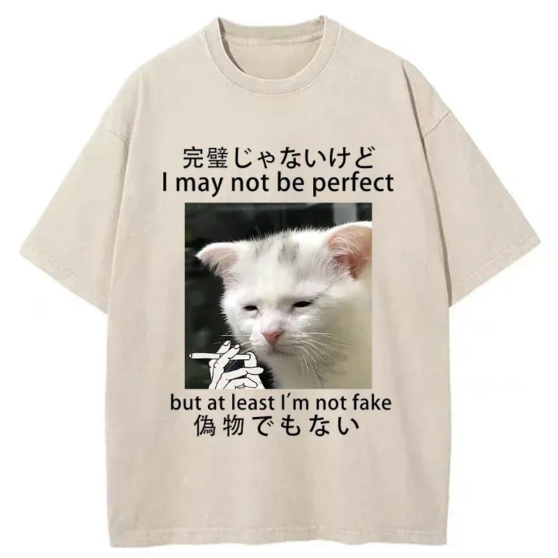 Cat Lamenting Life Washed T-Shirt Funny Aesthetic Trendy Apparel Gifts For Brother Cat Lamenting Life Washed T-Shirt Funny Aesthetic Trendy Apparel Gifts For Brother