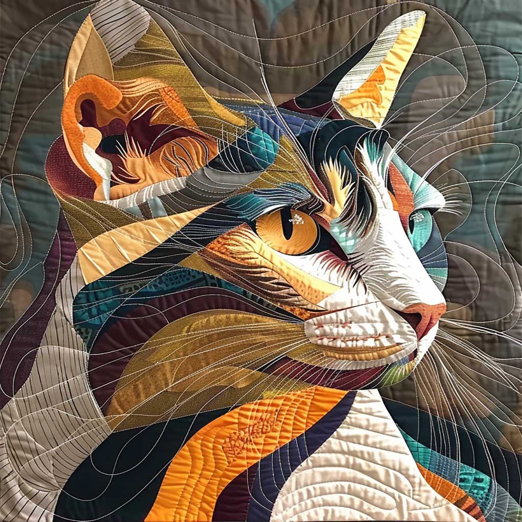 Cat Quilt Blanket Queen Size Blanket Gifts For People Who Love Cats