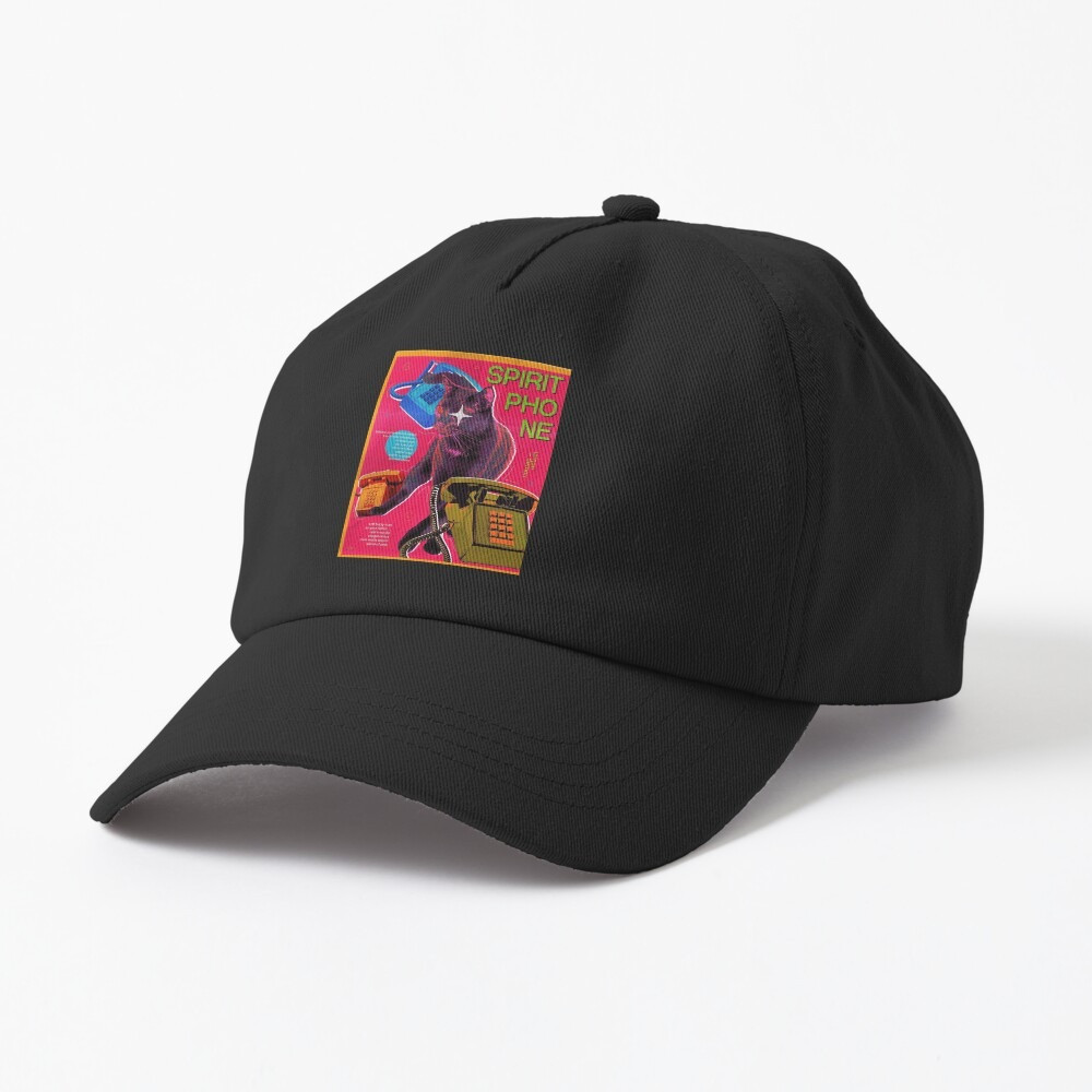 Cat Spirit Phone Lemon Demon Hat Lemondemon Spirit Phone Merchandise Baseball Cap Gifts