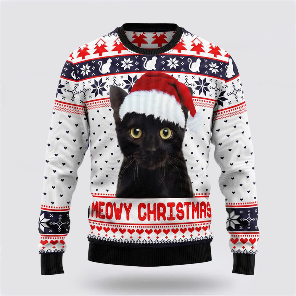 Cat Ugly Christmas Sweater Christmas Gift For Cat Love Christmas Present Ideas