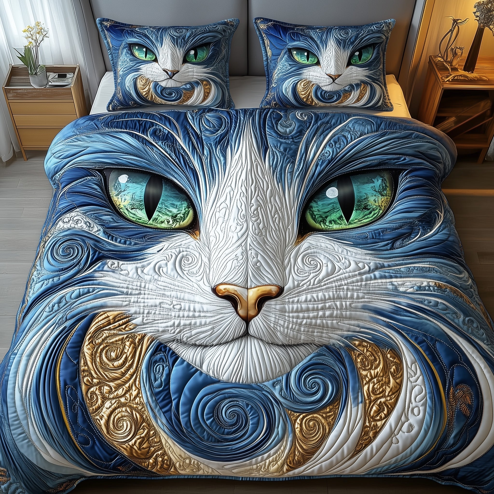 Catitude Duvet Cover Set Holiday Season Merch