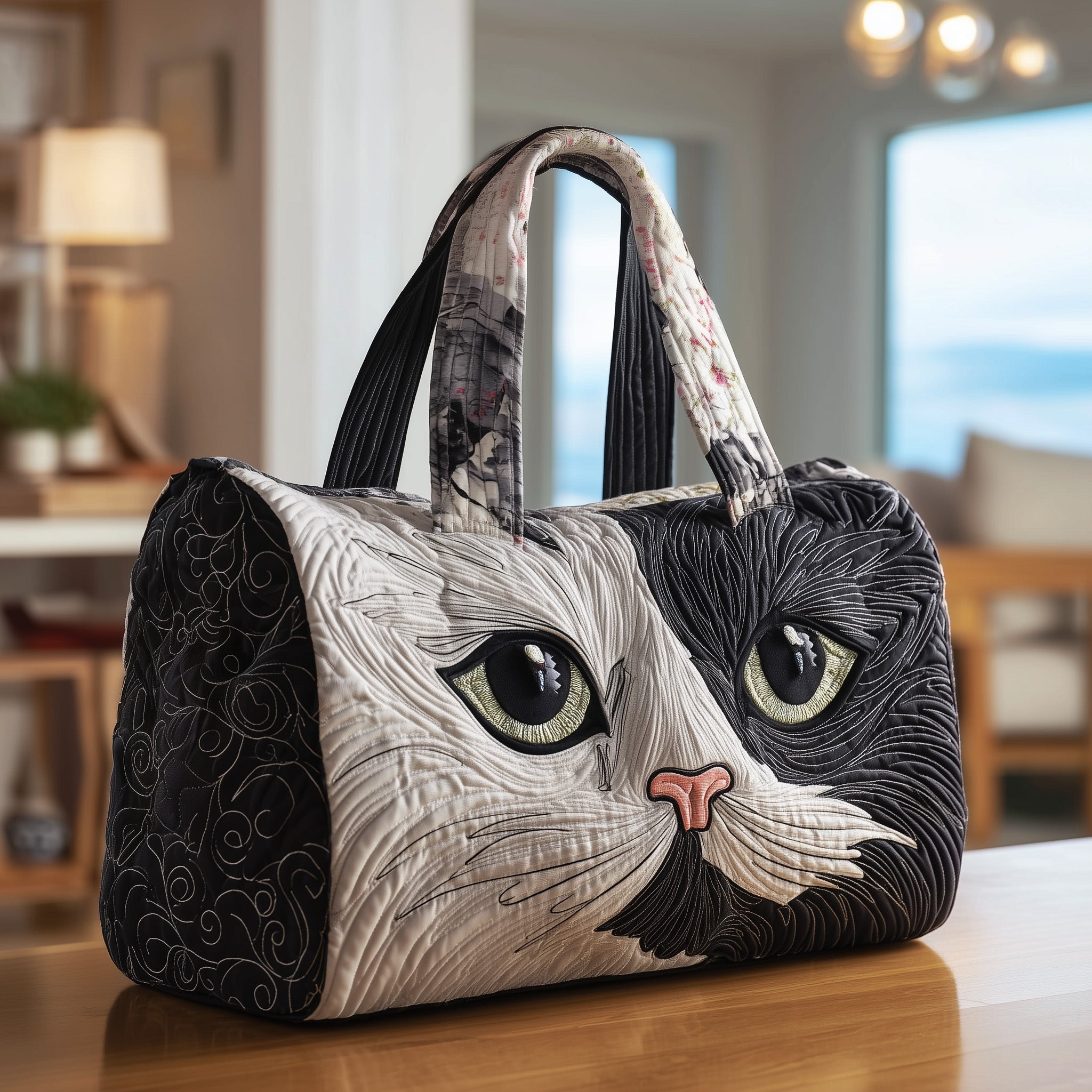 Catitude Quilted Duffle Bag For Carry On Use