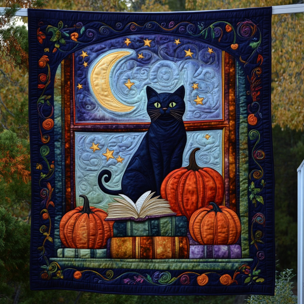 Cat's Reading Night Quilt Blanket Horse Blanket Design Christmas Gifts For Wife 2025