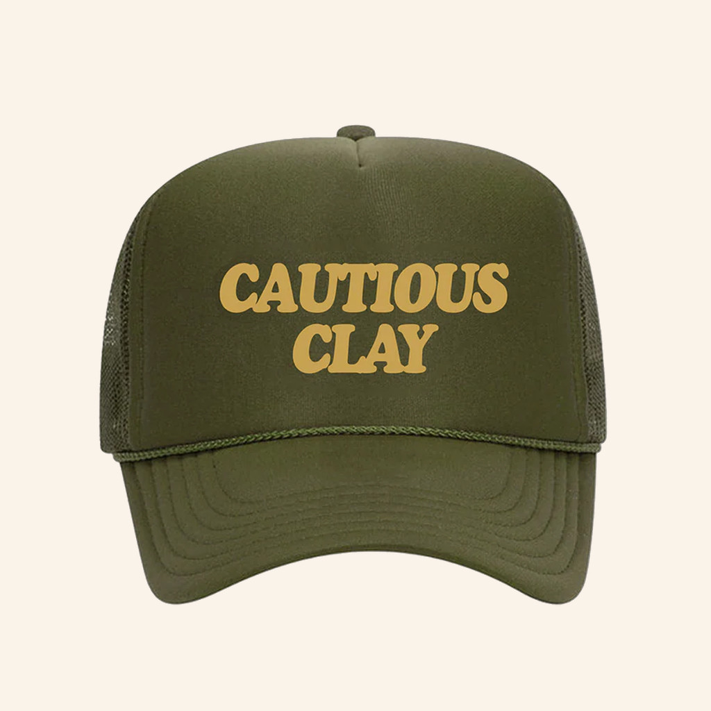 Cautious Clay Merch Cautious Clay Trucker Hat Gifts For Music Enthusiasts