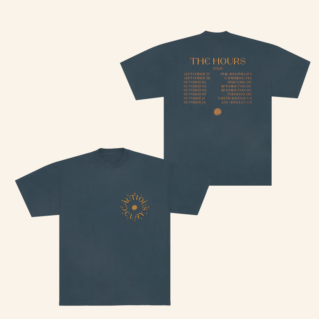 Cautious Clay Merch The Hours Tour T-Shirt Music Lover Gift Ideas For Him Cautious Clay Merch The Hours Tour T-Shirt Music Lover Gift Ideas For Him