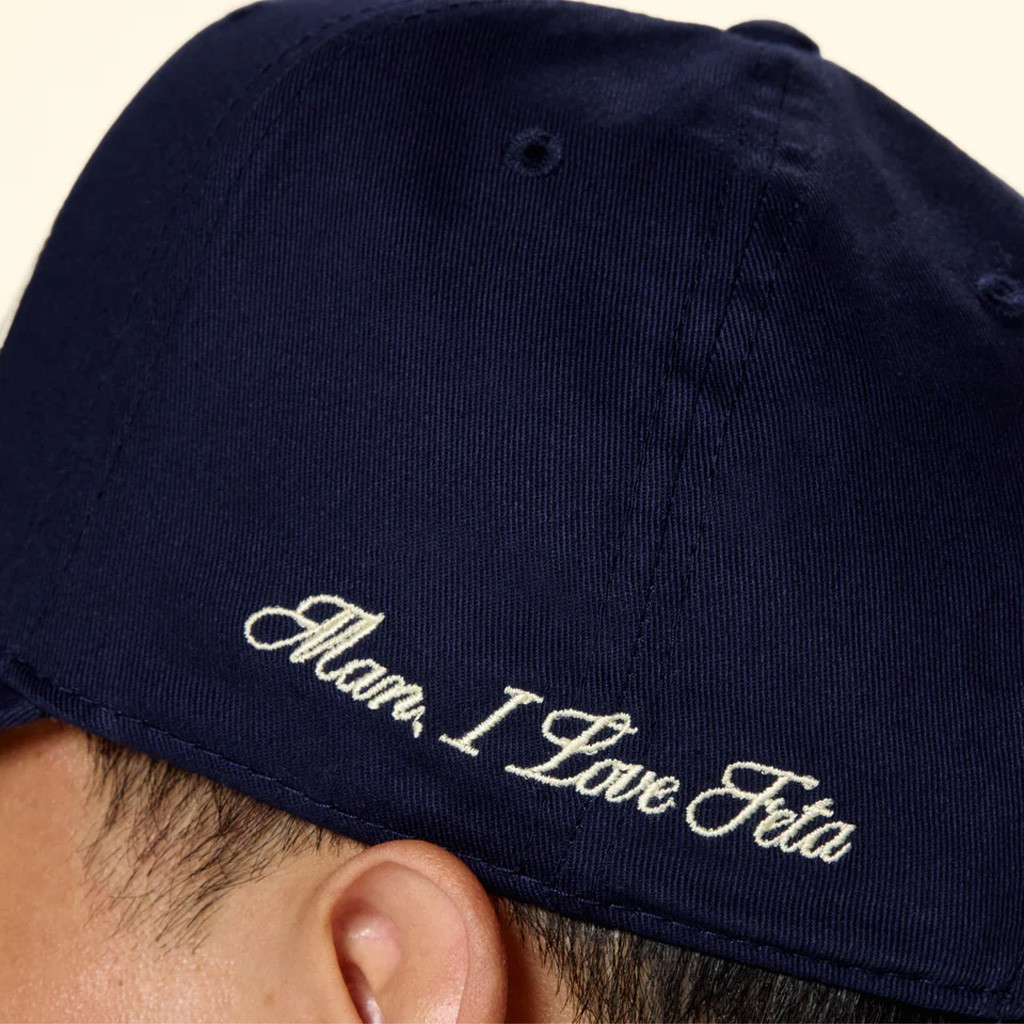 Cava Merch I Love Feta Embroidered Hat Christmas Gifts For Boyfriend