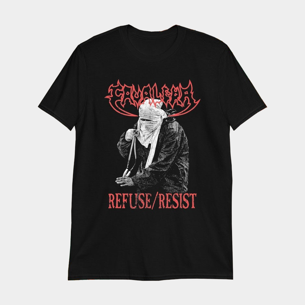Cavalera Chaos AD Refuse Resist T-Shirt Cavalera Conspiracy Merch Gifts For Fans