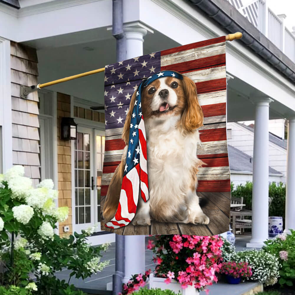 Cavalier King Charles Dog Flag Charming Dog Best Christmas Decoration Gift Ideas
