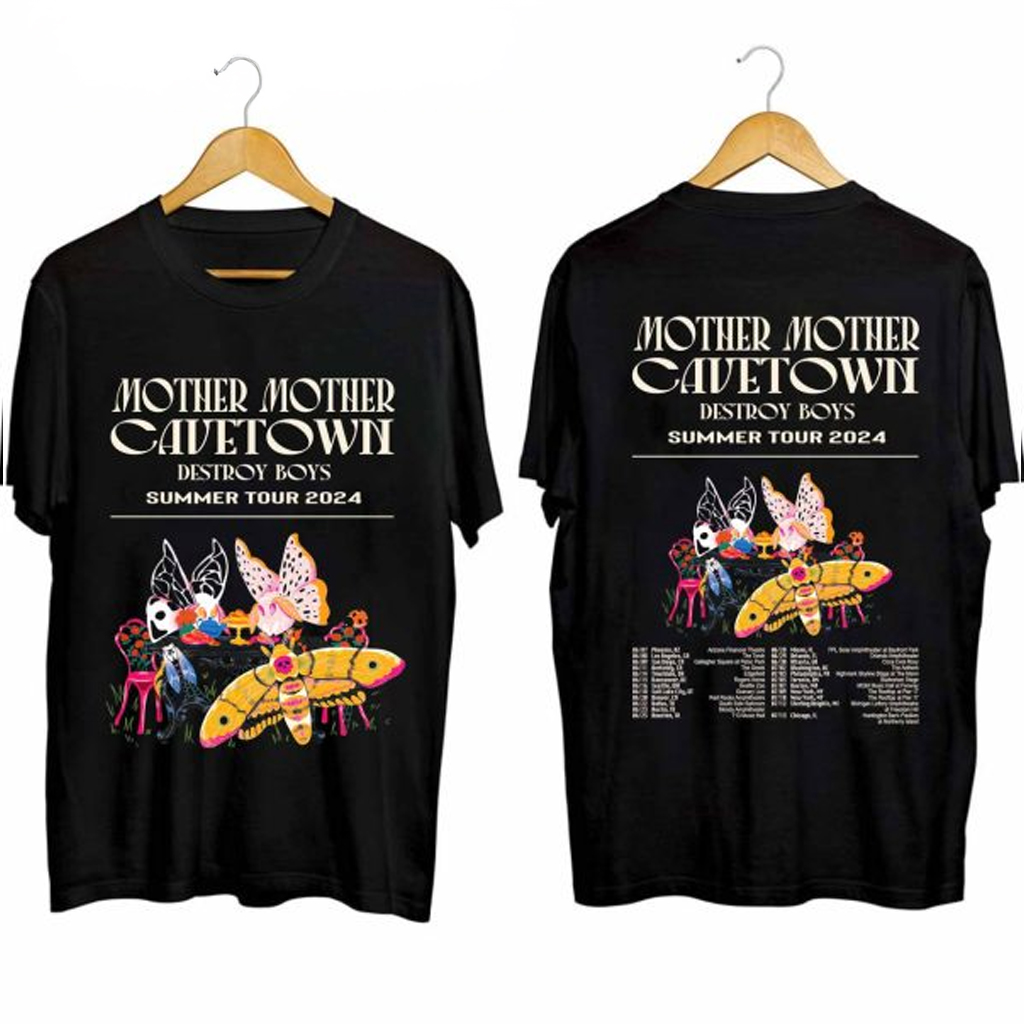 Cavetown And Mother Mother Summer Tour Shirt Fan Merch Presents For Music Lovers