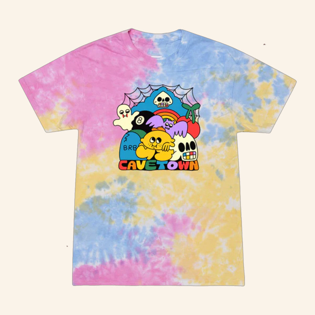 Cavetown Merch BRB Tie Dye T-Shirt Gifts For Girlfriend Cavetown Merch BRB Tie Dye T-Shirt Gifts For Girlfriend