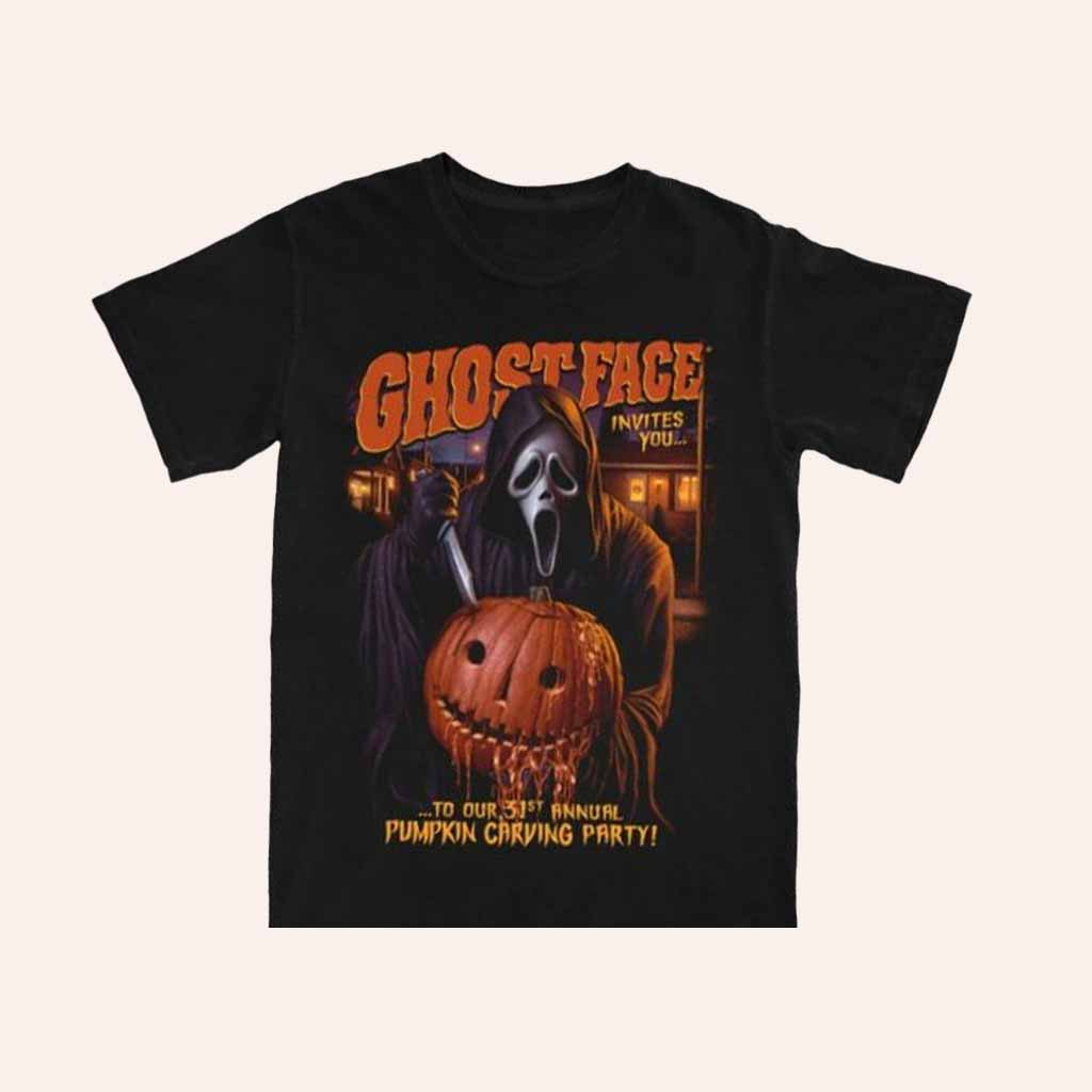 Cavity Colors Merch Ghost Face Invites You Shirt Halloween Gifts For Friend Cavity Colors Merch Ghost Face Invites You Shirt Halloween Gifts For Friend