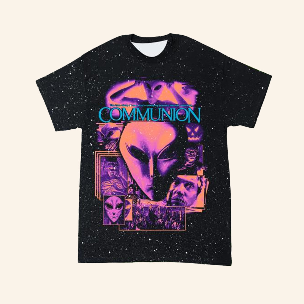 Cavitycolors Merch Communion Starry Night T-Shirt Gifts For Friends Cavitycolors Merch Communion Starry Night T-Shirt Gifts For Friends