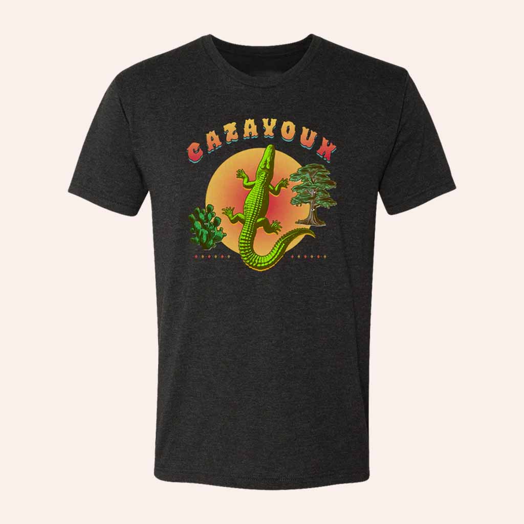 Cazayoux Merch Swamp Black T-Shirt Unique Christmas Gift For Boyfriend