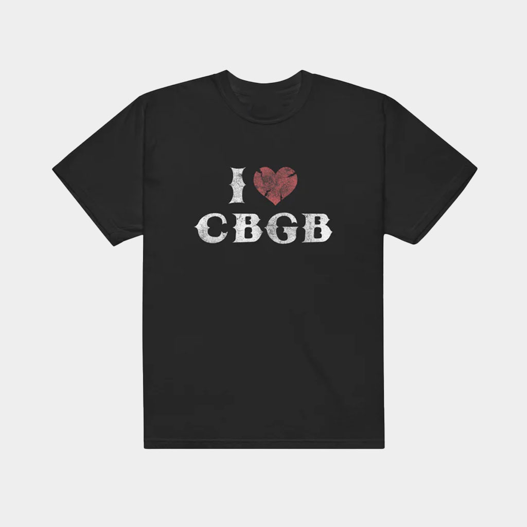 CBGB Merch I Heart CBGB T-Shirt Birthday Present For Sister
