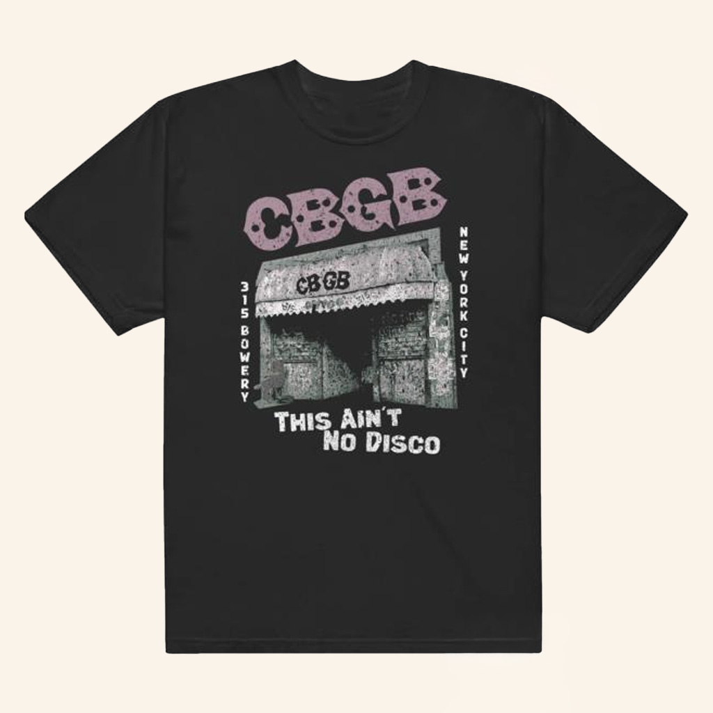 CBGB Merch This Ain't No Disco Vintage T-Shirt Gift Ideas For Dad CBGB Merch This Ain't No Disco Vintage T-Shirt Gift Ideas For Dad