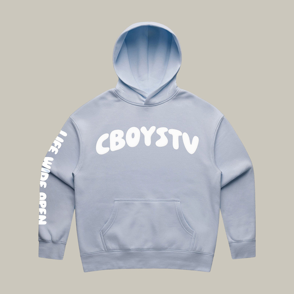 CBoystv Life Wide Open Hoodie CBoystv Apparel Unique Present For Husband