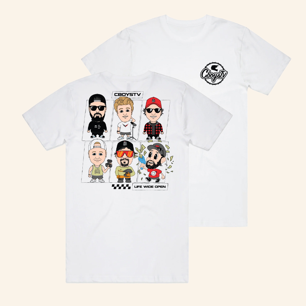 CboysTV Merch Gangs All Here T-Shirt Present For Husband