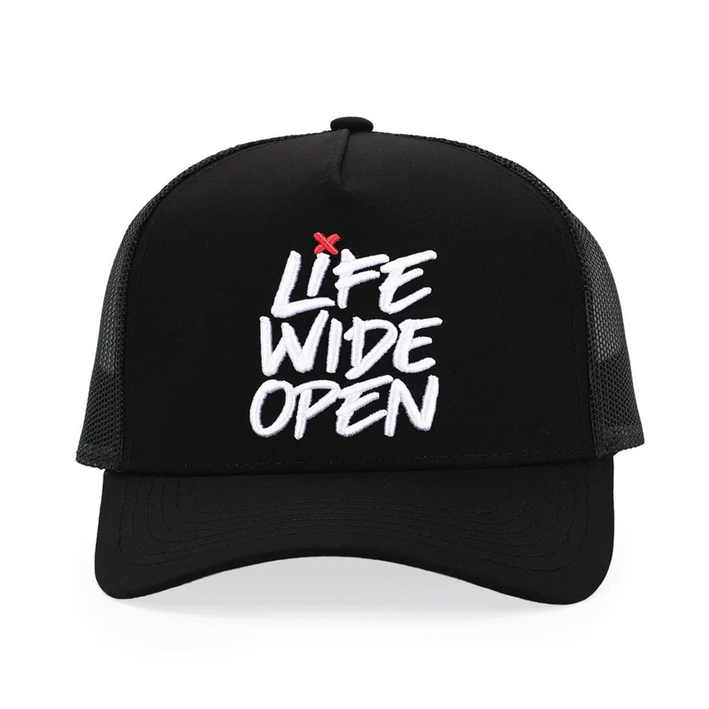 CboysTV Merch Life Wide Open Trucker Hat Embroidered Gifts For Dudes