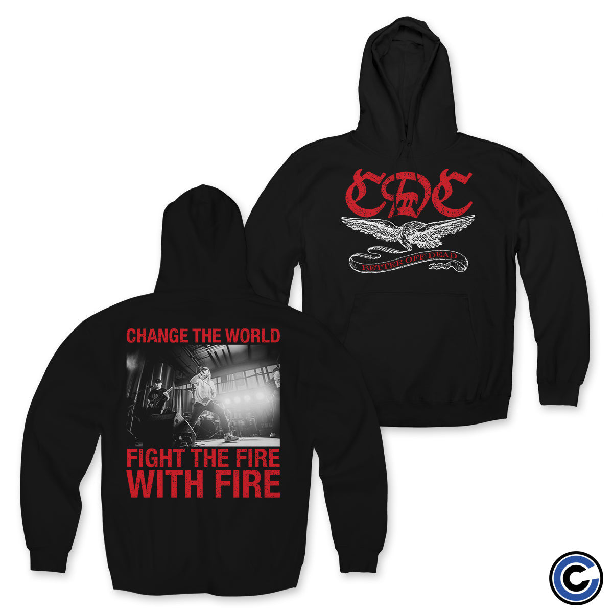 CDC Merch Fire Hoodie CDC Hoodie CDC Merch Fire Hoodie CDC Hoodie