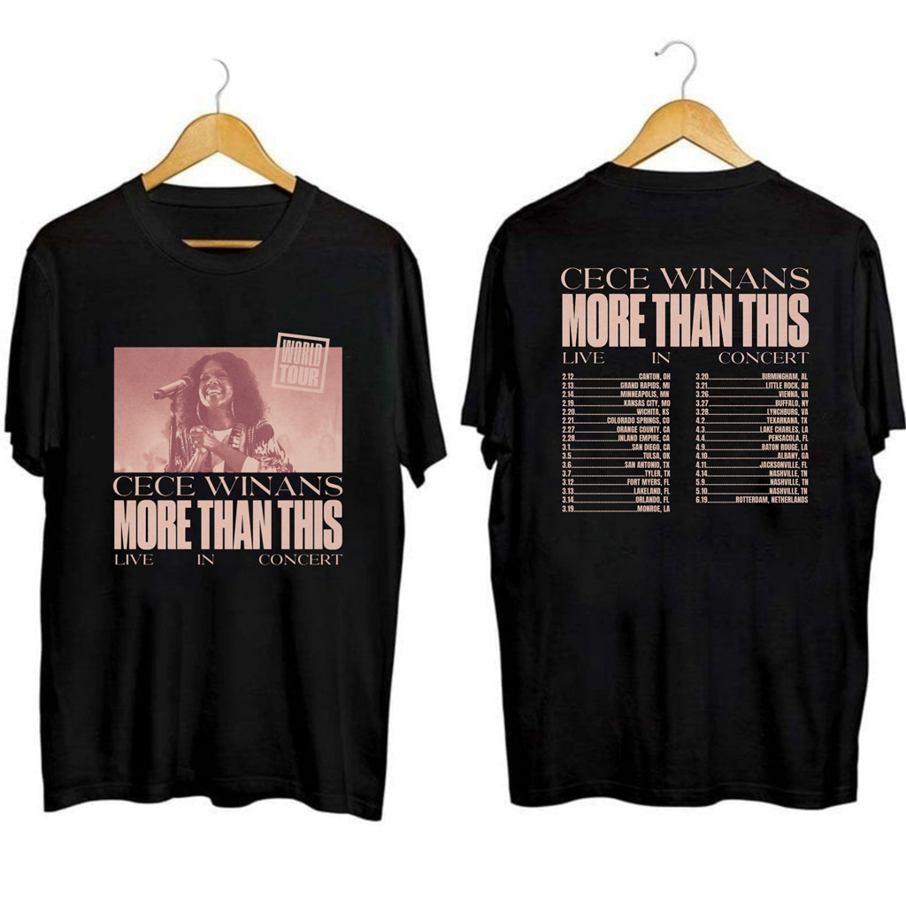 CeCe Winans More Than This Tour Shirt CeCe Winans Merch Gifts For Mom