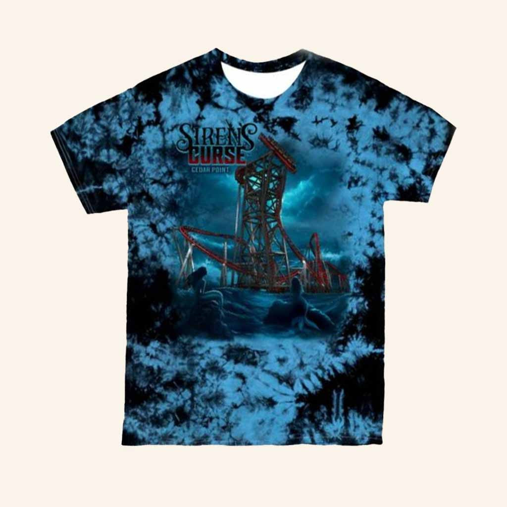 Cedar Fair Merch Siren's Curse Cedar Point Storm Shirt Christmas Gifts For Guys Cedar Fair Merch Siren's Curse Cedar Point Storm Shirt Christmas Gifts For Guys