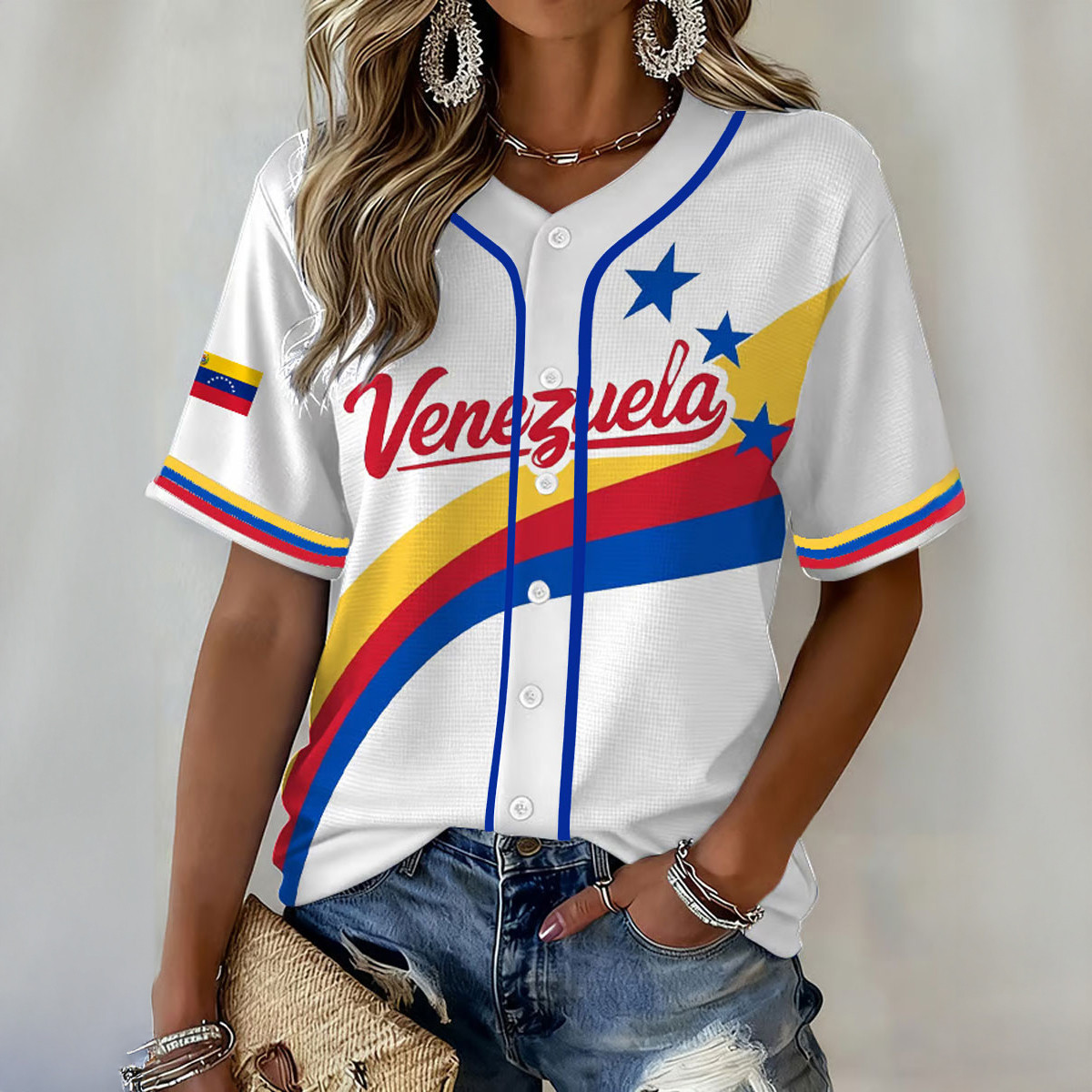 Celebrate Venezuela 2026 Baseball Champions Jersey Venezuela 2026 WBC Champs Shirt