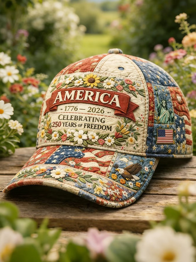 Celebrating 250 Years Of Freedom Baseball Hat Patriotic America 1776 2026 Hat Gift For Her