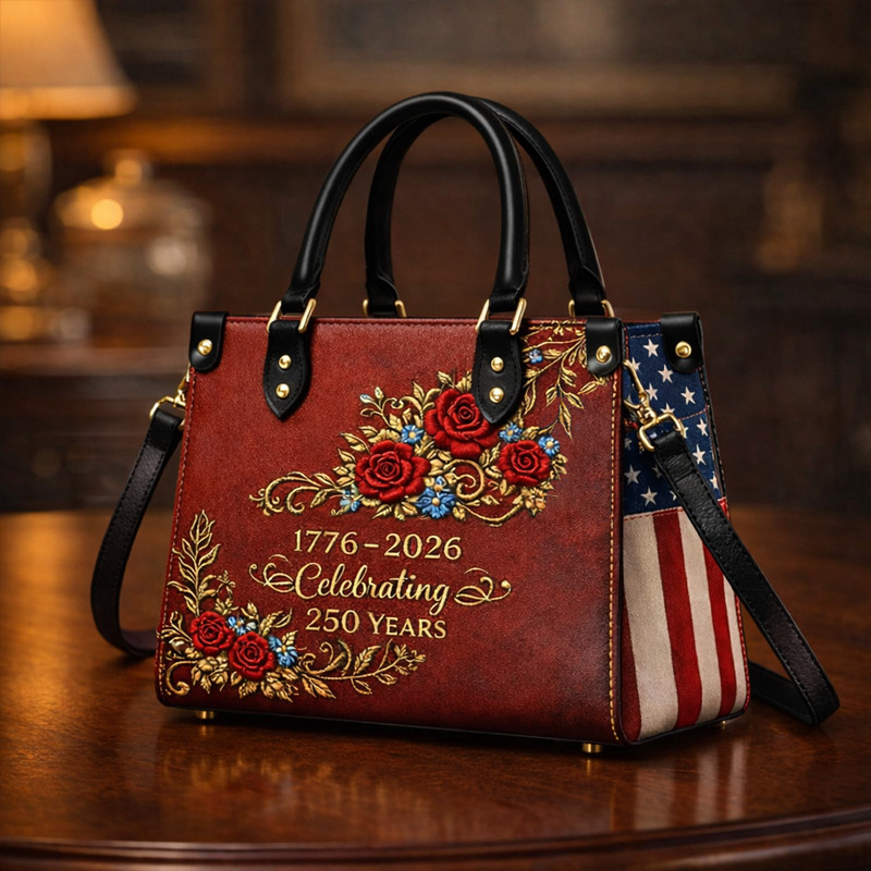 Celebrating America 250 Years 1776 2026 Handbag Semiquincentennial Merch Cool Gift For Mom