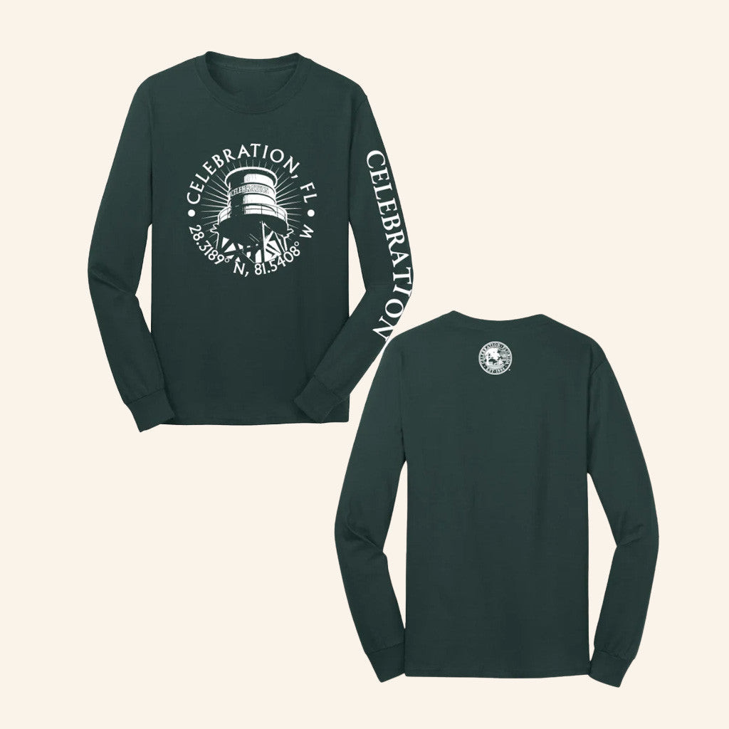 Celebration Logo Merch Celebration Water Tower Long Sleeve Shirt Friends Gifts Celebration Logo Merch Celebration Water Tower Long Sleeve Shirt Friends Gifts