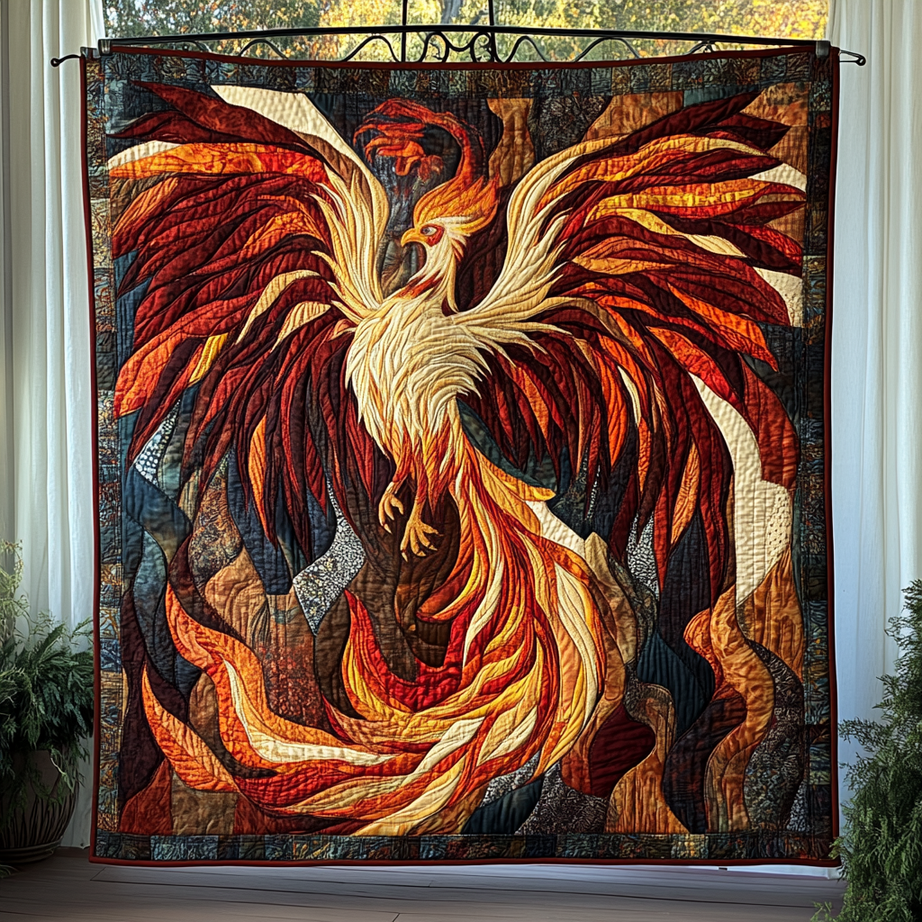 Celestial Rebirth Quilted Blanket Christmas Presents