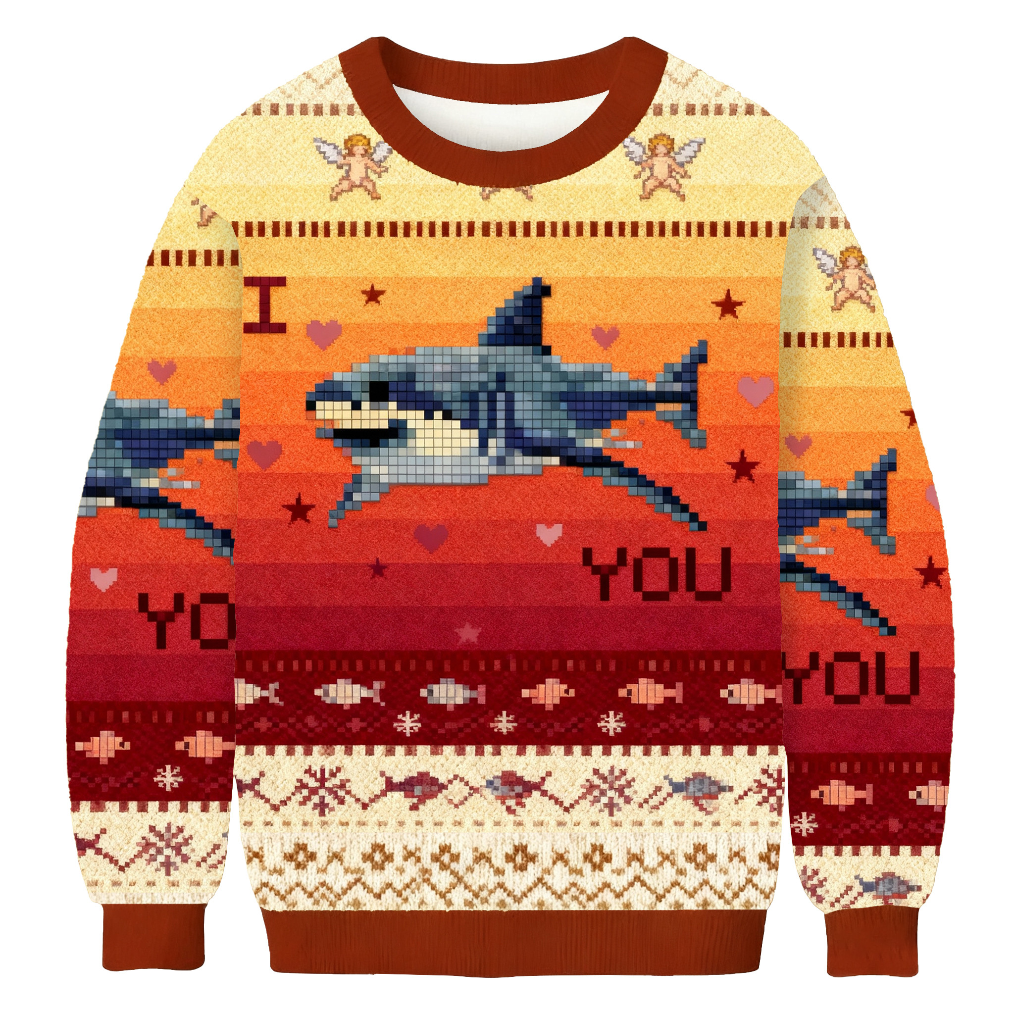 Certified Freak Christmas Ugly Sweater Holiday Wear Christmas Gifts For Shark Lovers