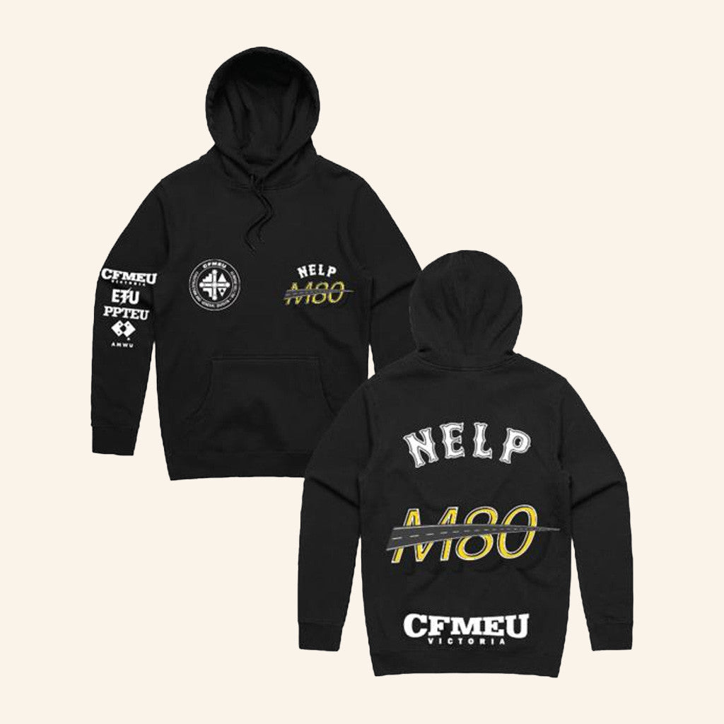CFMEU Merch Nelp M80 Jobsite Hoodie Gifts For Dad CFMEU Merch Nelp M80 Jobsite Hoodie Gifts For Dad