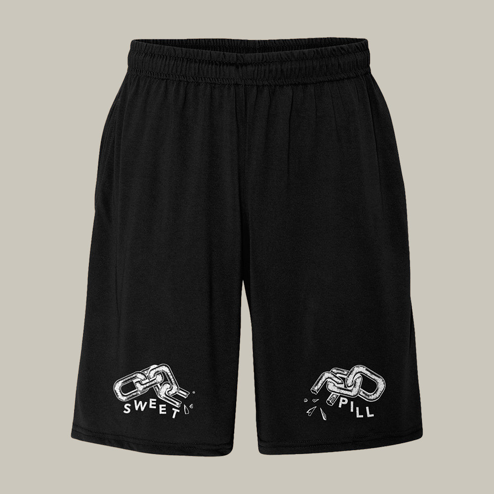 Chains Sweet Pill Shorts Rock Music Lover Merch Sweet Pill Gift For Boyfriend