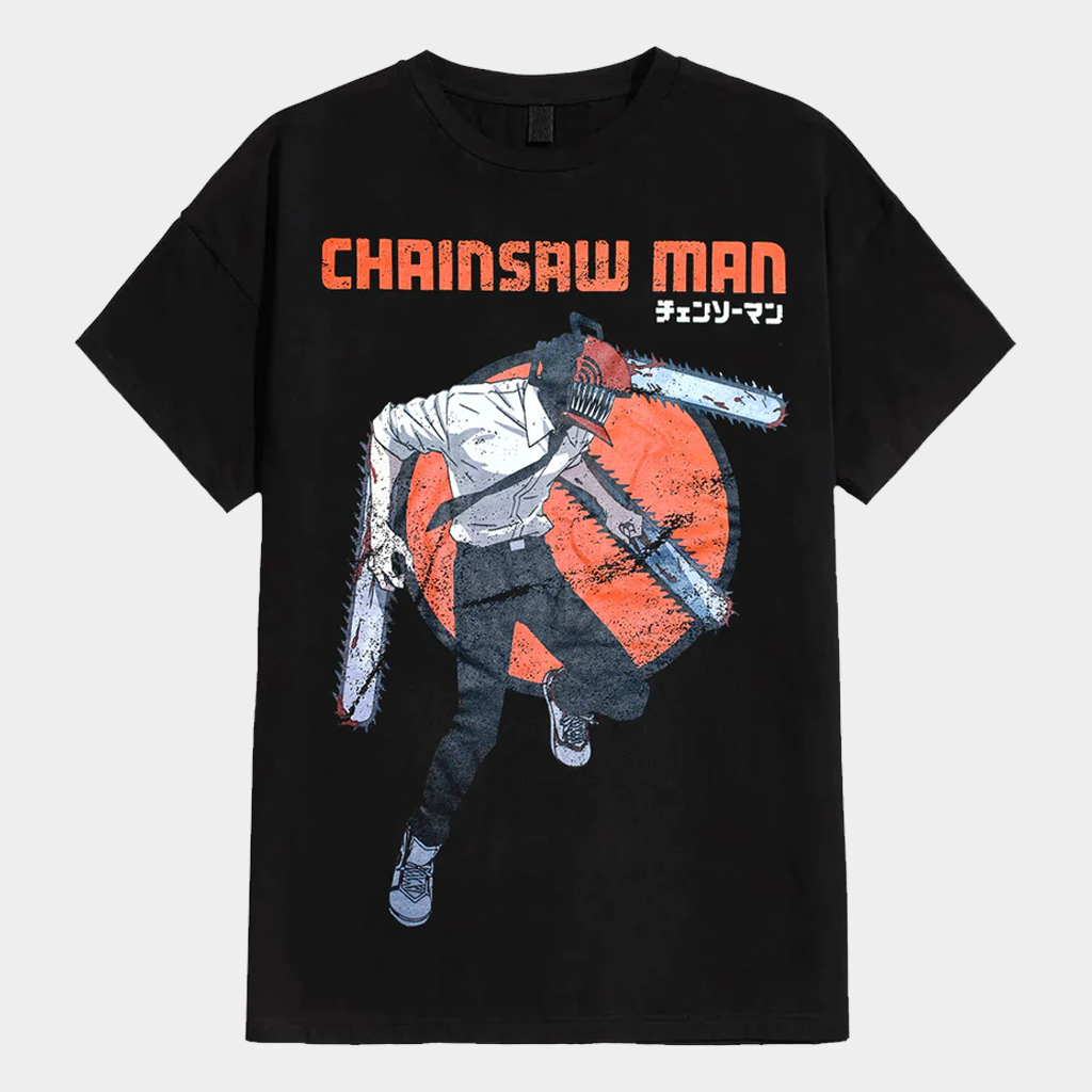 Chainsaw Man Merch Attack Mode T-Shirt Best Gifts For Anime Lovers