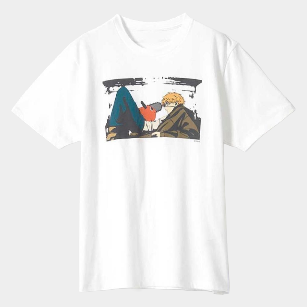 Chainsaw Man Merch Chainsaw Man X Graniph Denji And Pochita T-Shirt Presents For Anime Fans Chainsaw Man Merch Chainsaw Man X Graniph Denji And Pochita T-Shirt Presents For Anime Fans