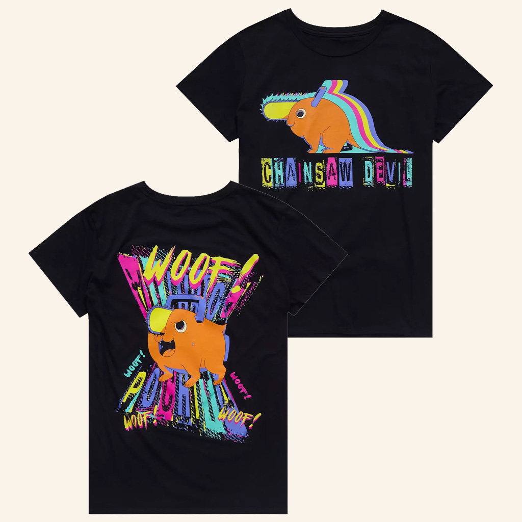 Chainsaw Man Merch Pochita Chainsaw Devil T-Shirt Presents For Anime Fans