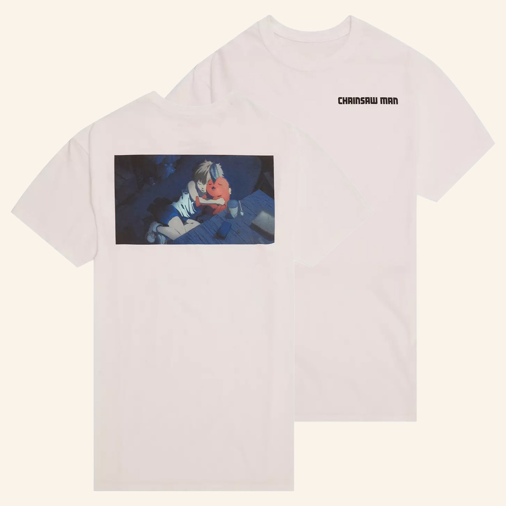 Chainsaw Man Merch Pochita Hug T-Shirt Best Presents For Anime Lovers