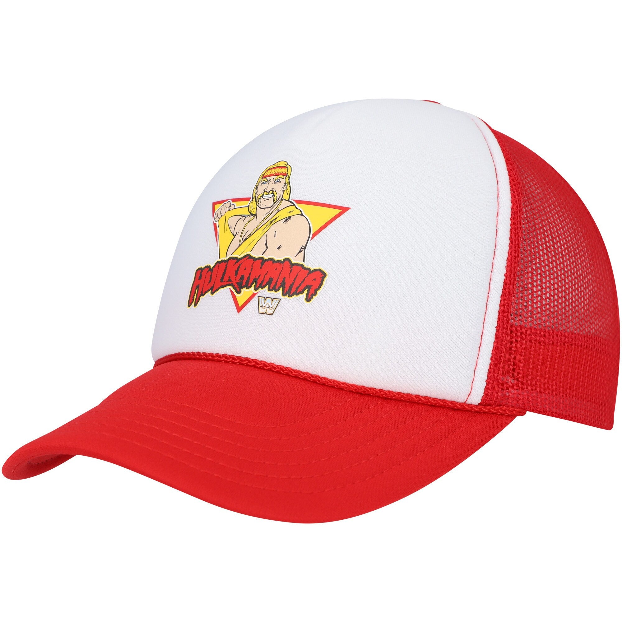 Chalk Line Redwhite Hulk Hogan Illustrated Trucker Adjustable Hat Hulk Hogan Merch Chalk Line Redwhite Hulk Hogan Illustrated Trucker Adjustable Hat Hulk Hogan Merch