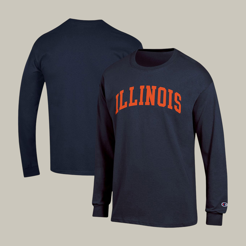 Champion Illinois Fighting Illini Final Four Long Sleeve Shirt March Madness Apparel