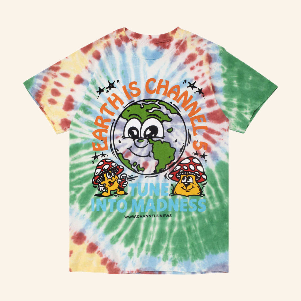 Channel 5 Merch Madness Spiral Dye T-Shirt Gifts For Friend Channel 5 Merch Madness Spiral Dye T-Shirt Gifts For Friend