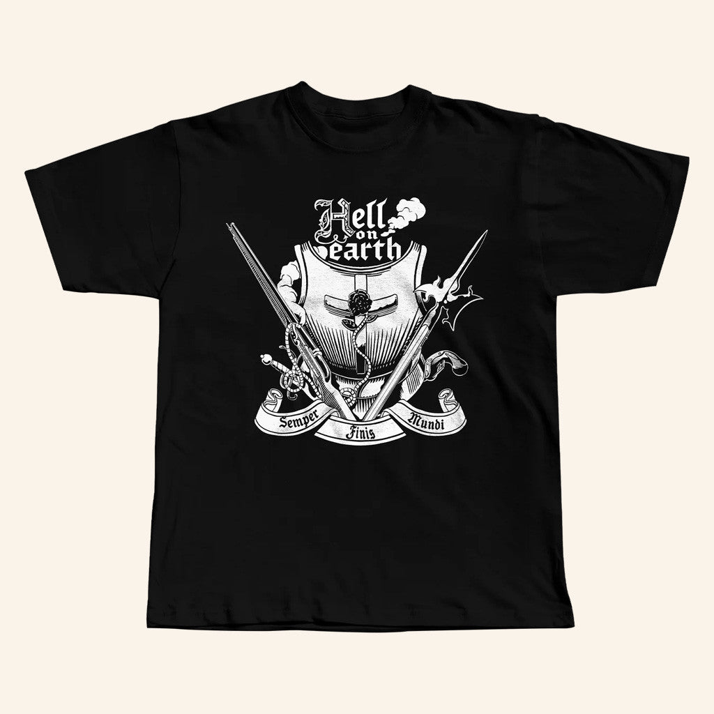 Chapo Trap House Merch Hell On Earth Coat Of Arms T-Shirt Birthday Ideas For Husband Chapo Trap House Merch Hell On Earth Coat Of Arms T-Shirt Birthday Ideas For Husband