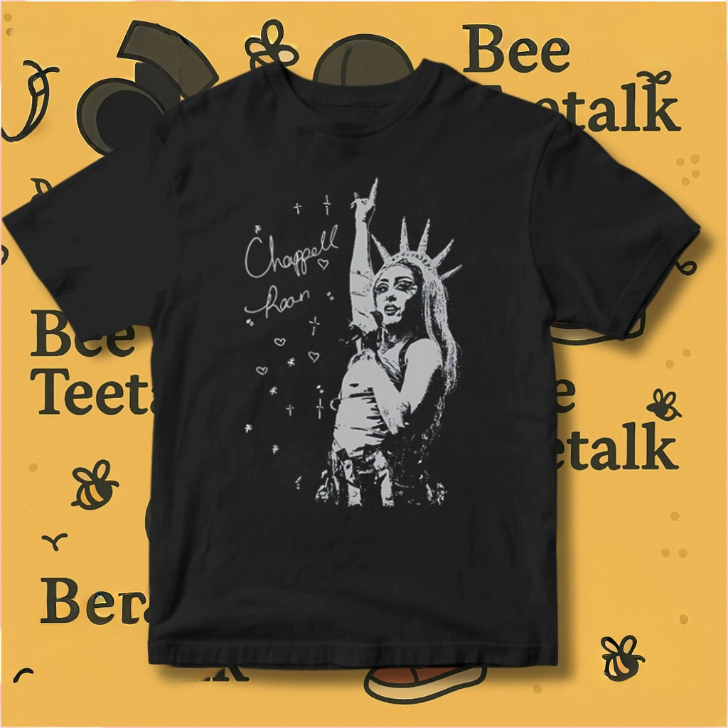 Chappell Roan Lady Liberty T-Shirt Gifts For Mother Chappell Roan Lady Liberty T-Shirt Gifts For Mother