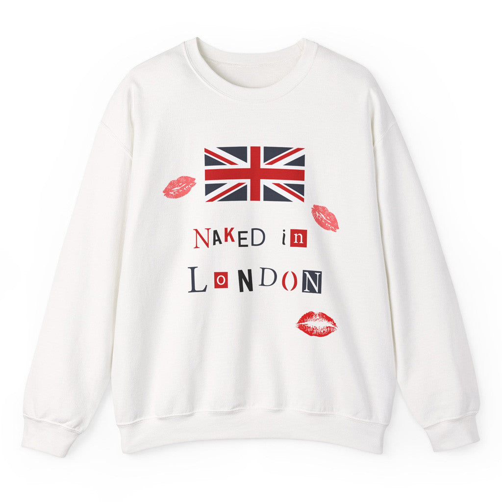 Chappell Roan Merch Tour 2025 Chappell Roan Naked in London Sweatshirt White Music Lovers Gifts Chappell Roan Merch Tour 2025 Chappell Roan Naked in London Sweatshirt White Music Lovers Gifts