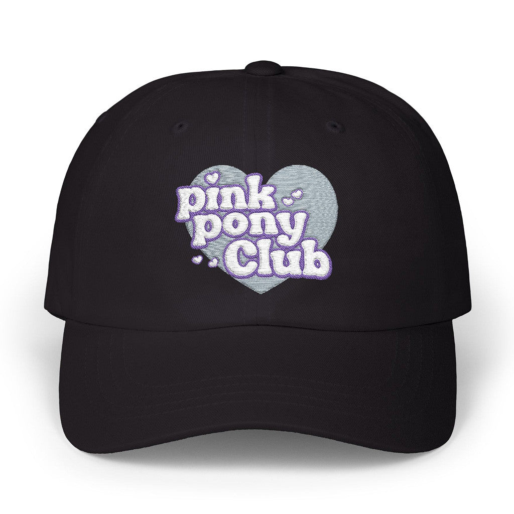 Chappell Roan Merch Tour 2025 Pink Pony Club Embroidered Hat Black Gifts For Her