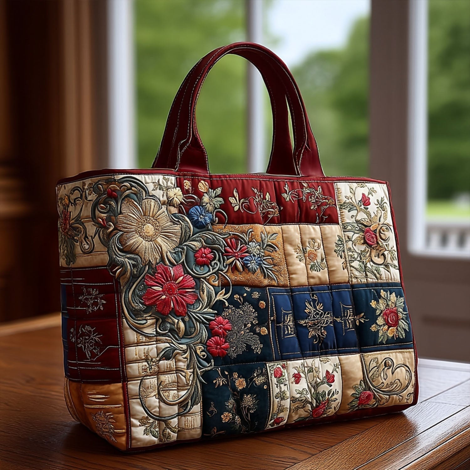 Chapter Dreams Quilted Tote Bag Great Book Lover Gifts