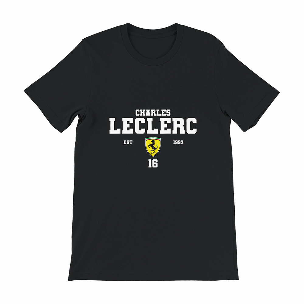 Charles Leclerc Formula 1 Est 1997 T-Shirt F1 Miami 2026 Clothes Charles Leclerc Lover Gifts