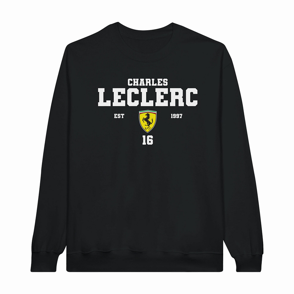 Charles Leclerc Formula 1 Sweatshirt F1 Miami 2026 Apparel Present For Charles Leclerc Fans
