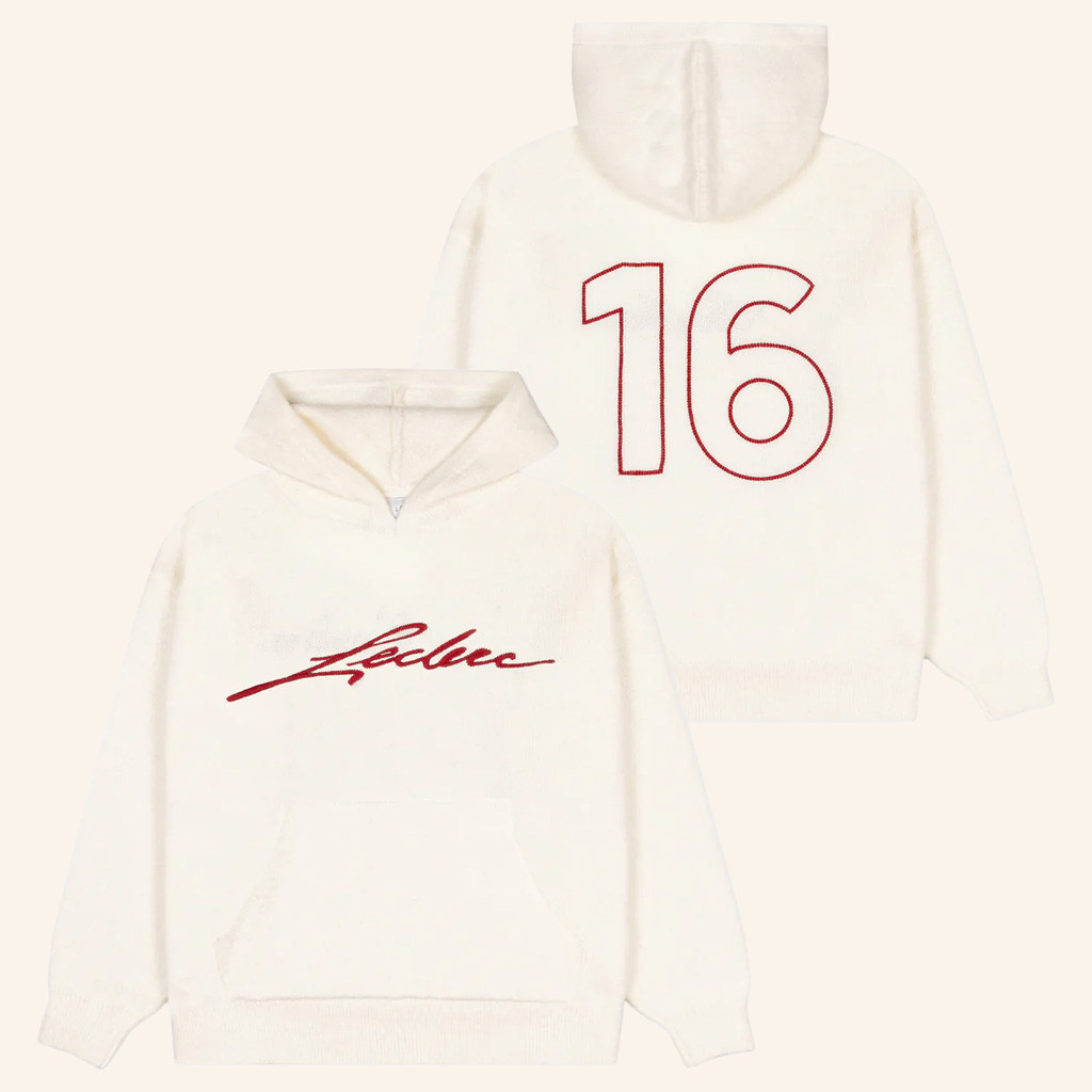 Charles Leclerc Merch 16 Leclerc Signature Hoodie CL16 Merch Gifts For Husband
