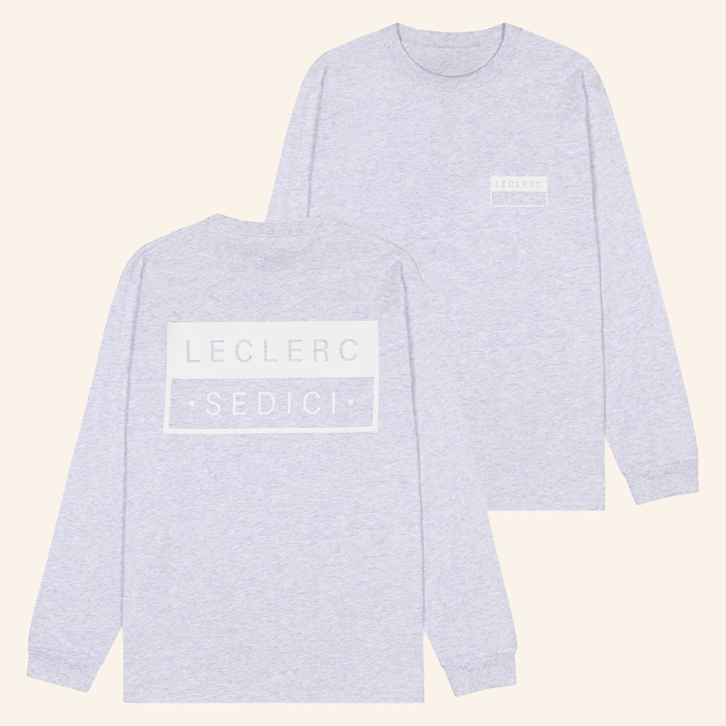 Charles Leclerc Merch Leclerc Sedici Long Sleeve T-Shirt CL16 Merch Gifts For Racing Fans